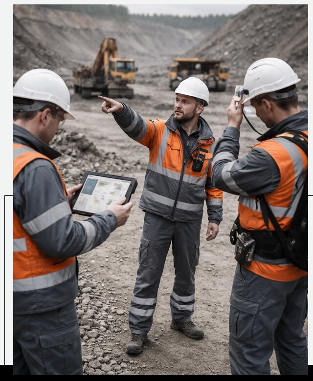 Система контроля персонала для горнодобывающей отрасли в Волжском