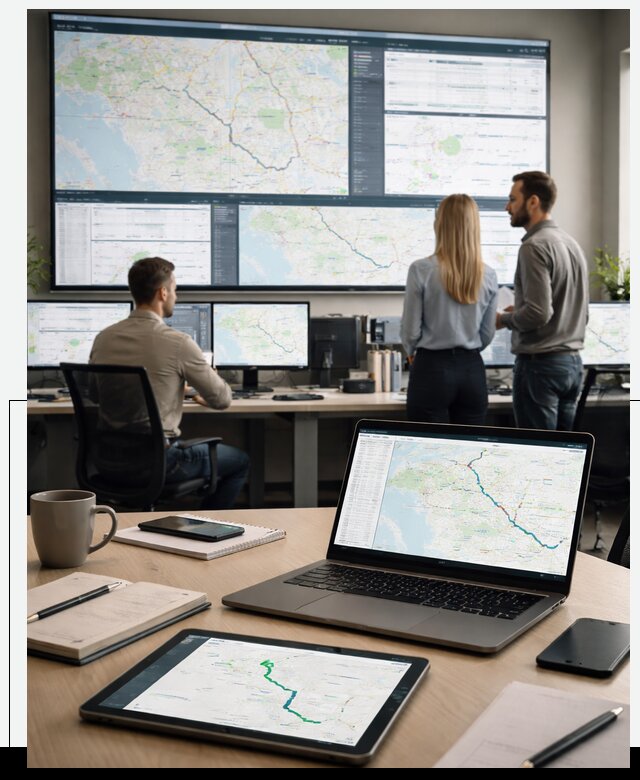 Трекинг грузов и Fleet Management, мониторинг автопарка в Волжском