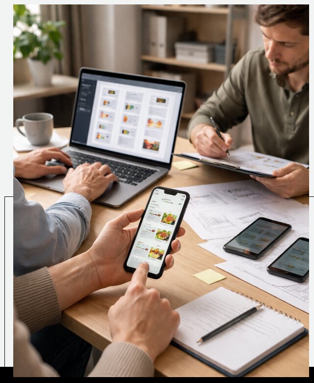 Разработка мобильного приложения торговой сети в Волжском