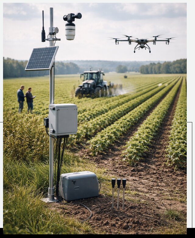 Разработка IoT мониторинга полей в Волжском от 8611 р. | АвикейВлж